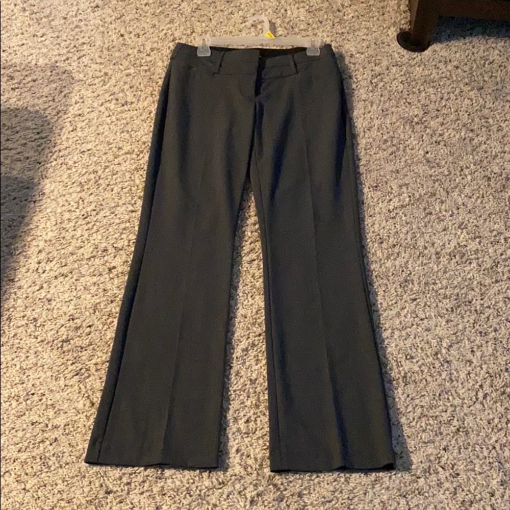 Steel grey dress pants